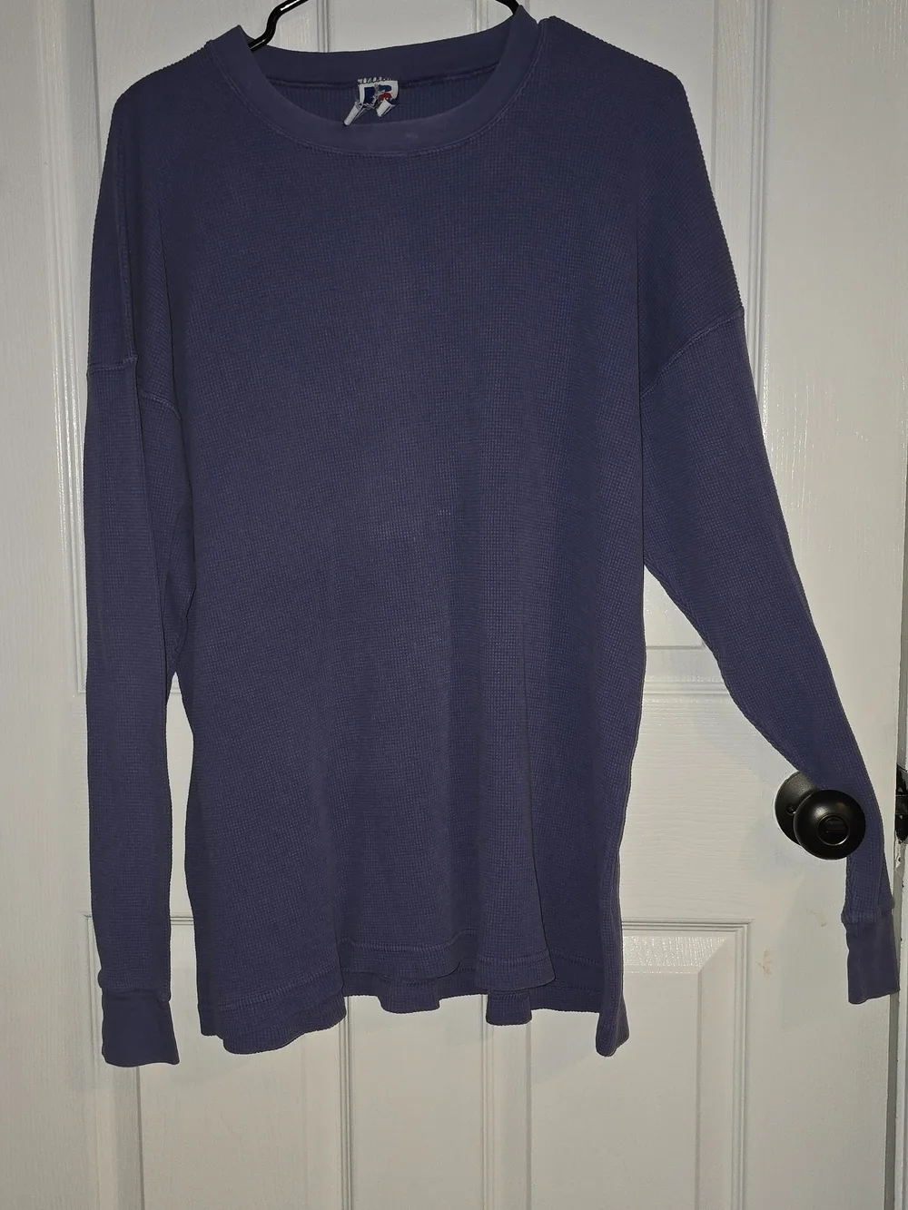 Russell Athletic Men's Thermal - Purple/Blue